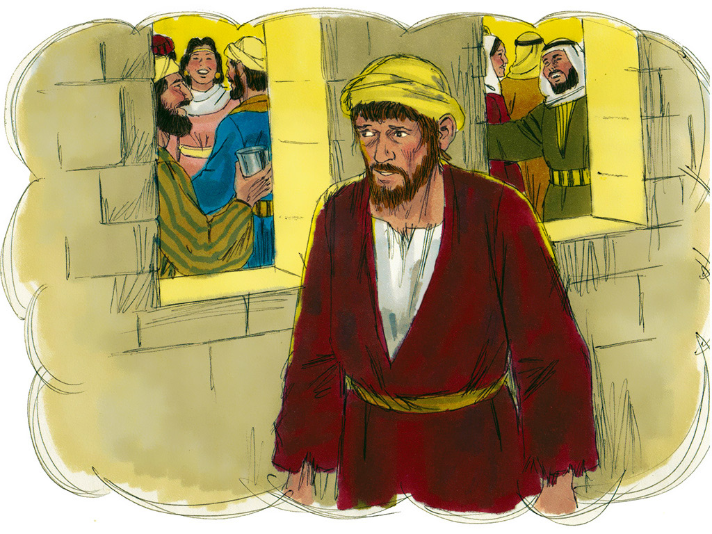 The youngest son leaves